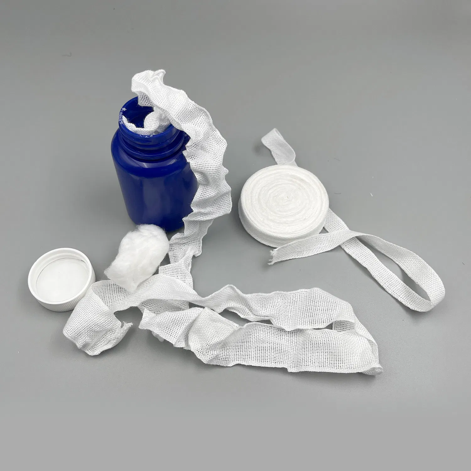 Flexible Ribbon Gazue Bandage Roll for Wound Care