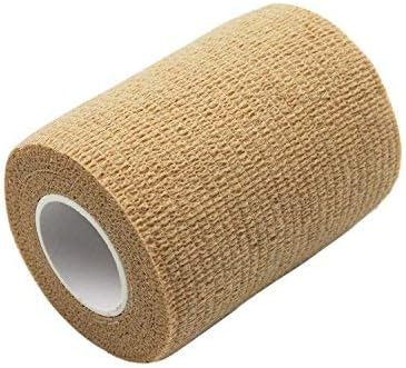 3 Inches Athletic Elastic Medical Cohesive Bandages for Ankles, Knees, Wrists and Elbows