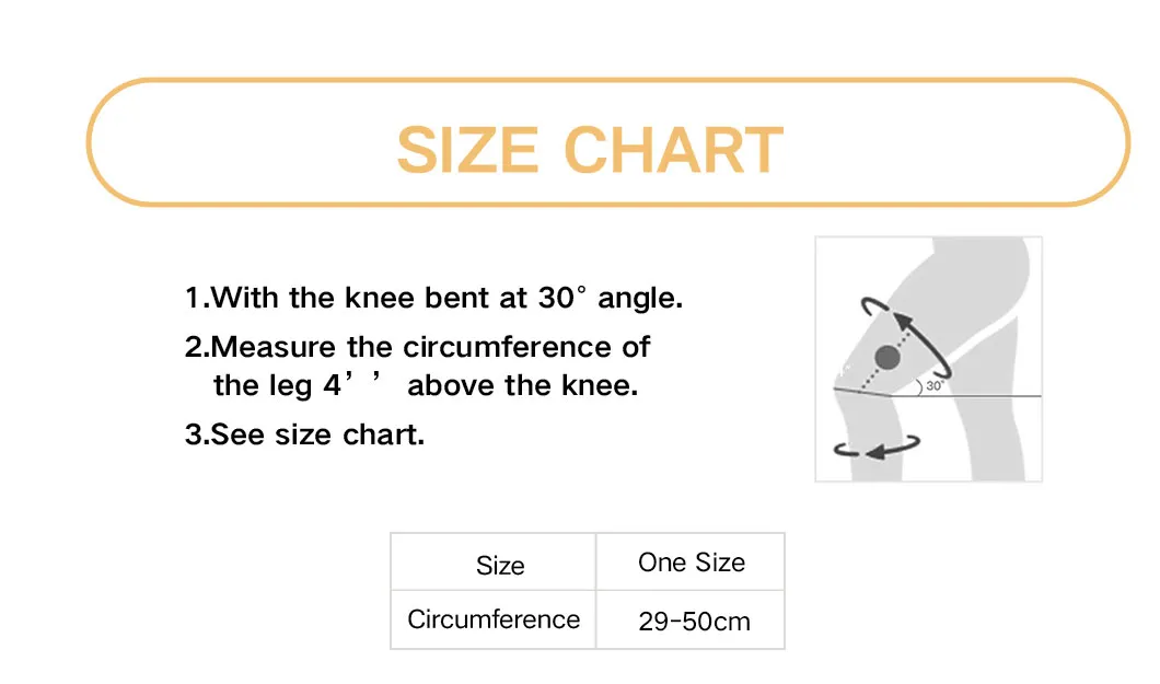 Knee Support Features