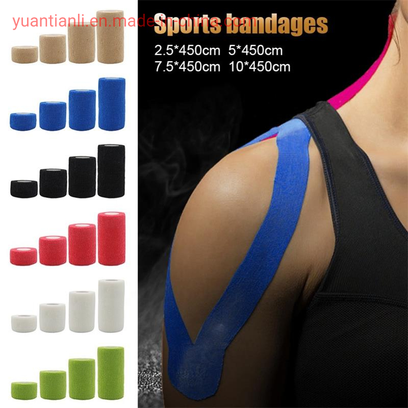 Sports Injury 2 Inch X 5 Yards Self Adhesive Bandage Wrap Athletic Elastic Cohesive Bandage