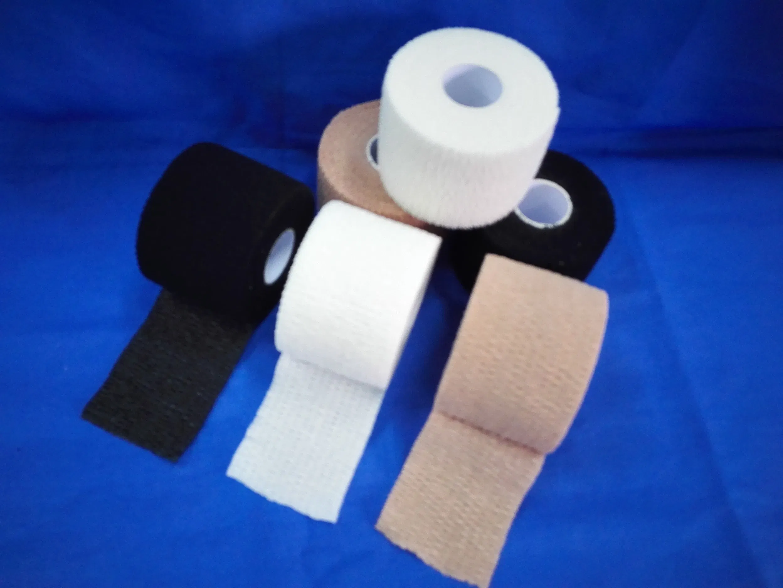 Cotton Hot Melting Adhesive Coated Light Elastic Adhesive Bandage Tearable Eab No Allergy Taping for The Sports Protection CE ISO FDA