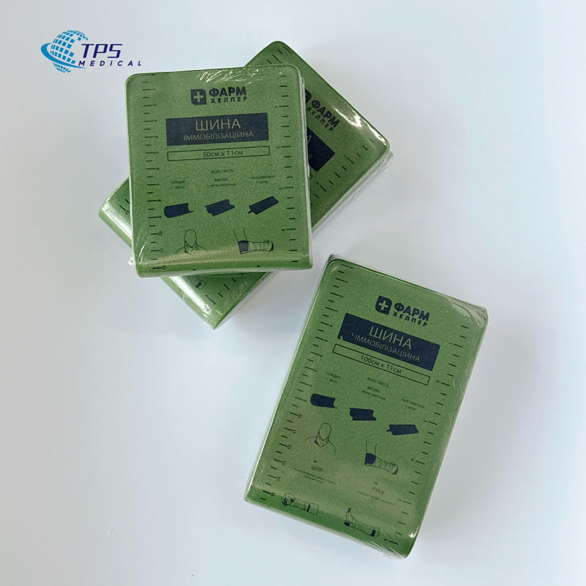 TPS First Aid Padded Universal Aluminum Splints Brace Made for Finger Neck, Leg, Knee, Foot, Wrist, Hand, Arm Injuries