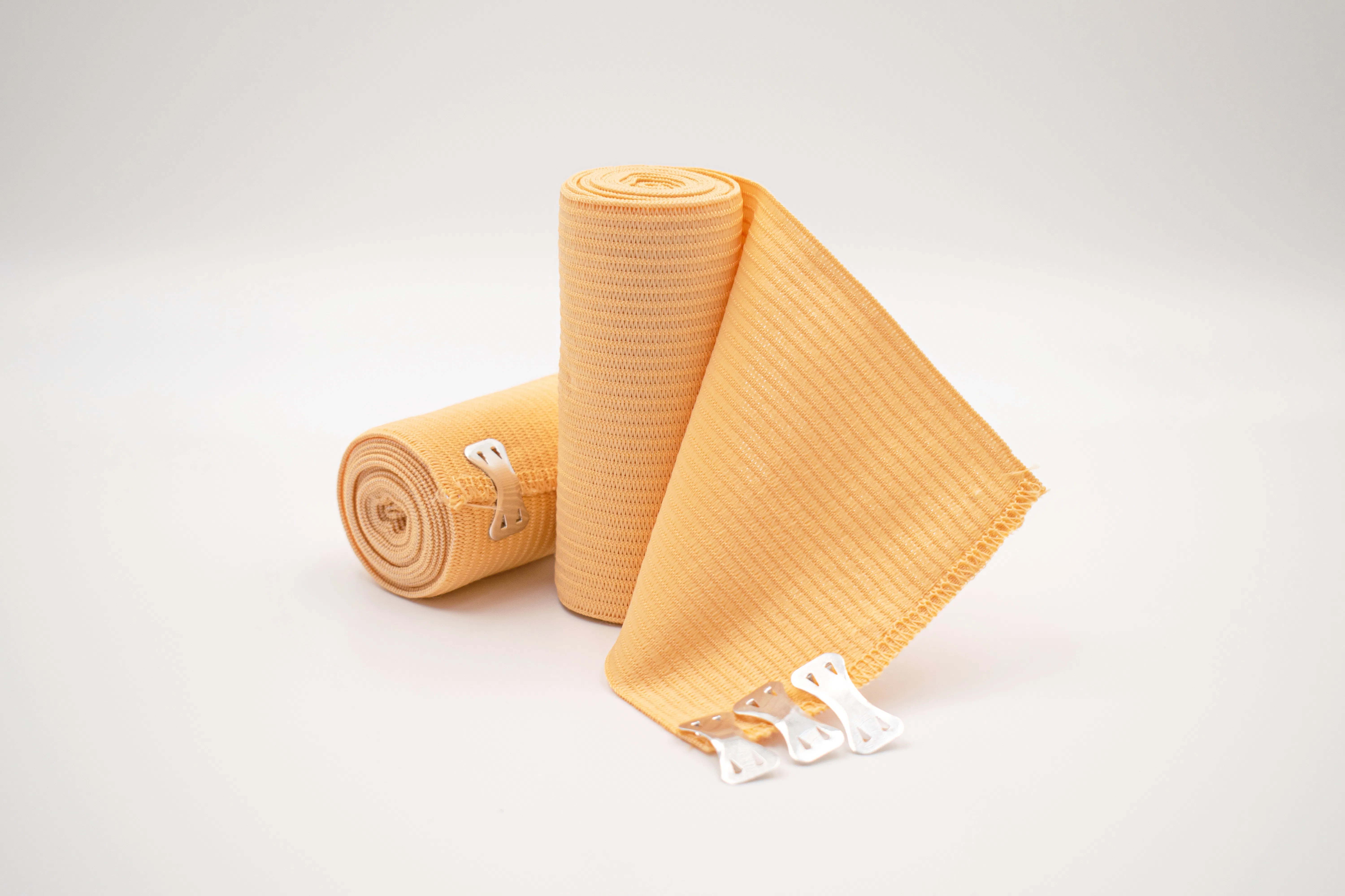 Elastic First Aid Compression Wrap Bandage Roll for Medical Kits