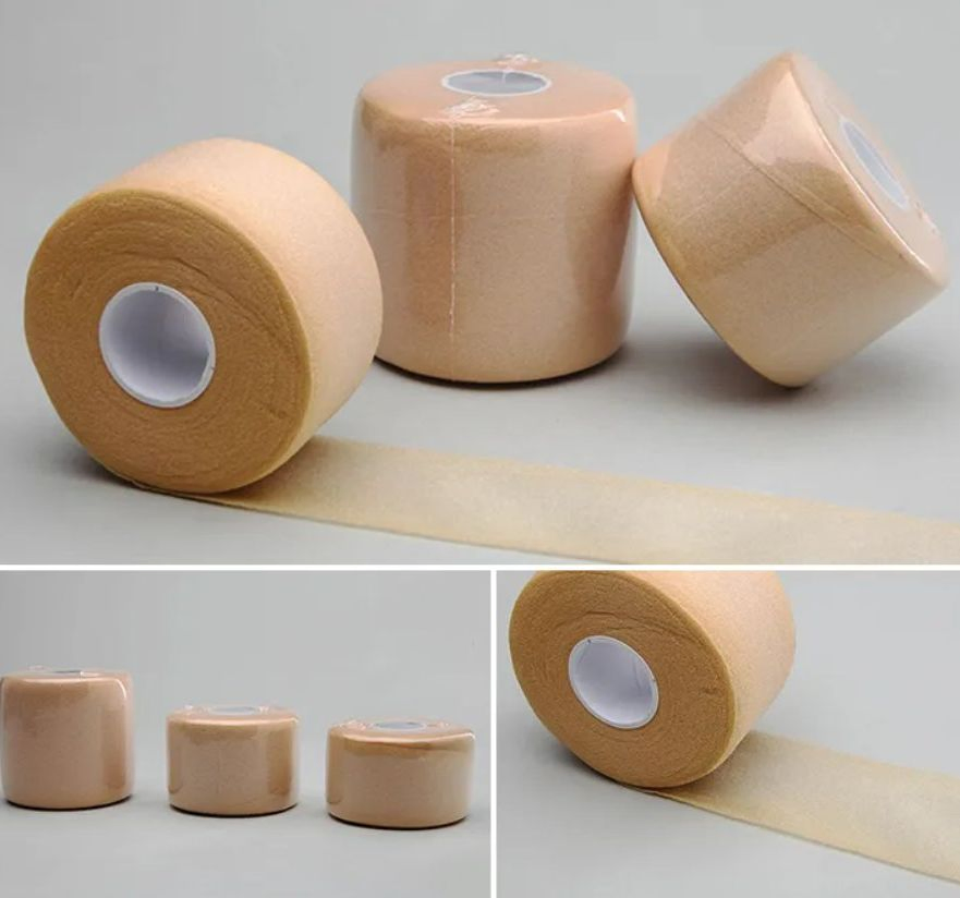 Mdr CE ISO Approved with Sports Tape Polyurethane Colorful Sports Plaster Foam Underwrap