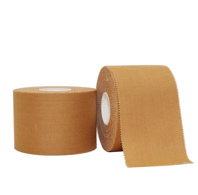 Skin Color Jagged Edges Zinc Oxide Tape Sports Tape for Boxing, Football or Climbing, Enhance Wrist, Ankle or Hand Protection