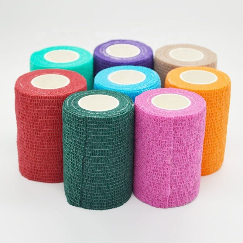 4" Self-Adherent Bandage Wrap Vet Wrap for Horses &amp; Livestock