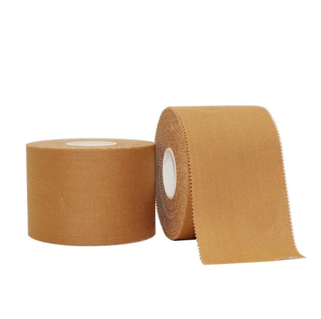 Skin Color Jagged Edges Zinc Oxide Tape Sports Tape for Boxing, Football or Climbing, Enhance Wrist, Ankle or Hand Protection