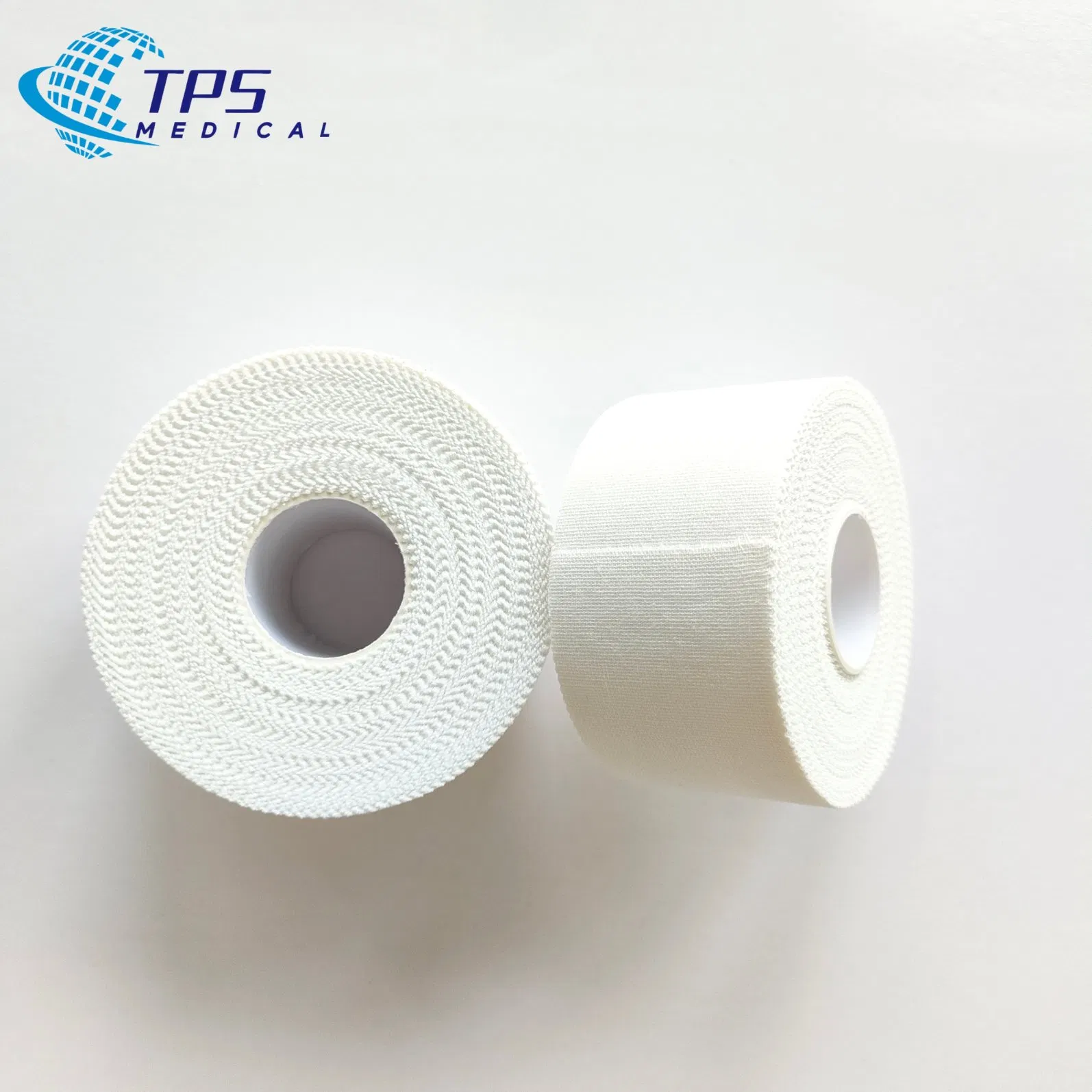 TPS Cotton Athletic Sports Tape Hand Tear Zigzag Edge Sports Strapping Rigid Tape