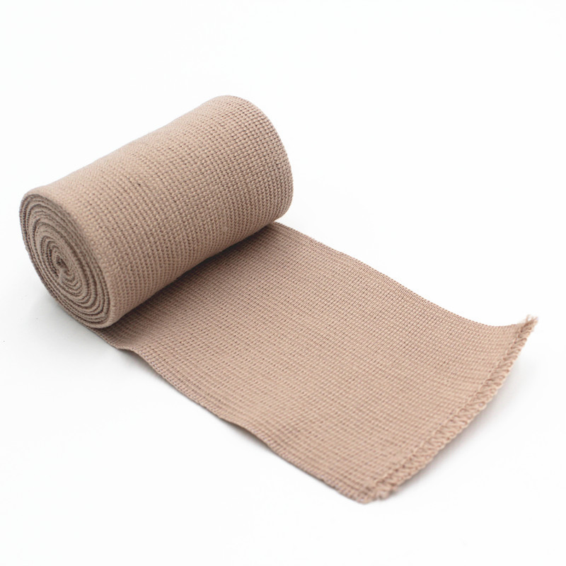 Mdr Certificated Elastic Compression Bandages Rolls with Fastening Clips