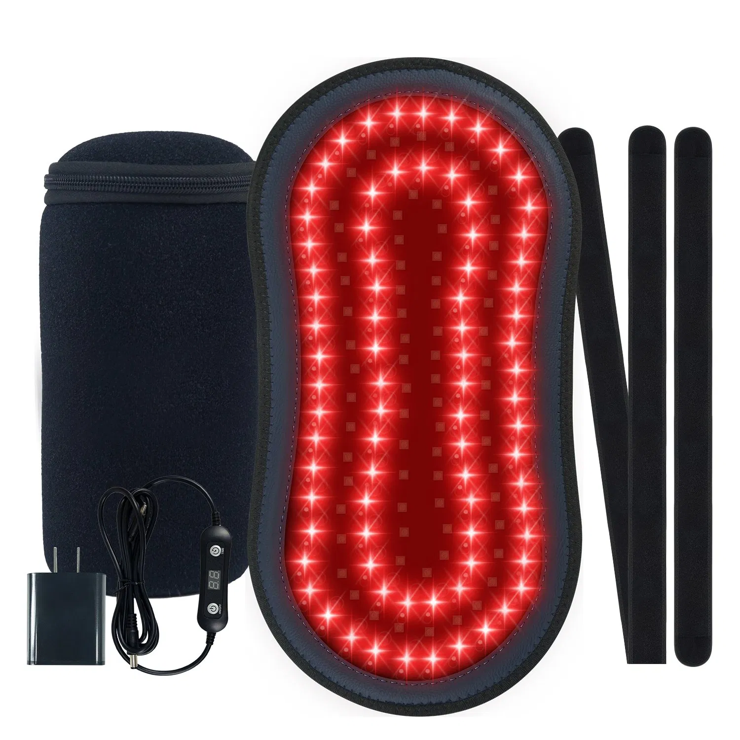 Suyzeko Red Light Therapy Belt Near Infrared Light Therapy Wrap for Muscle Pain