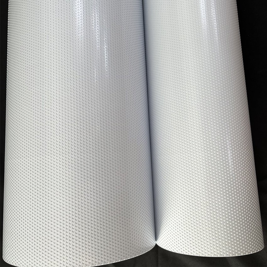 Perforated Ecosolvent Window Glass Self Adhesive Sticker Printing PVC Car Vinyl Wrap