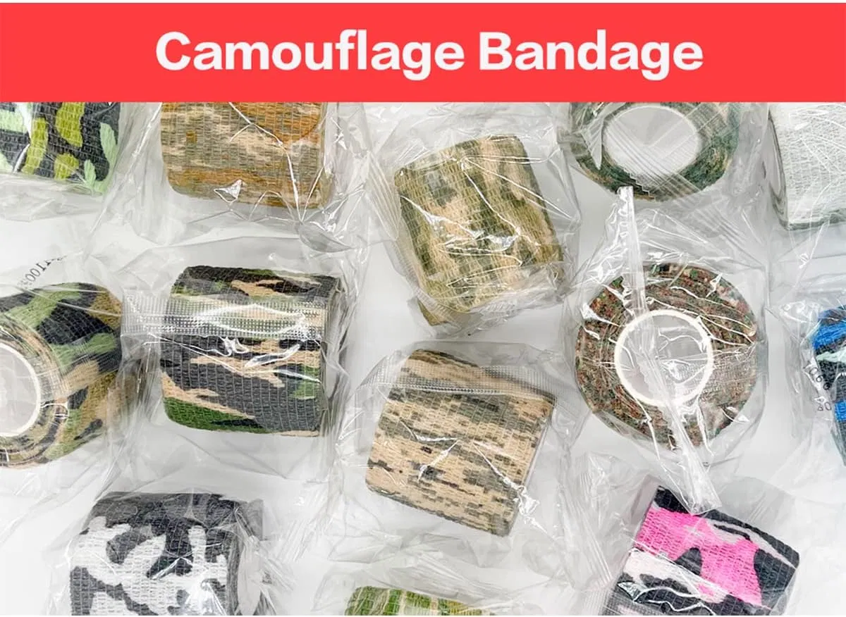 Wholesale Camouflage Self Adhesive Bandage for Hunting