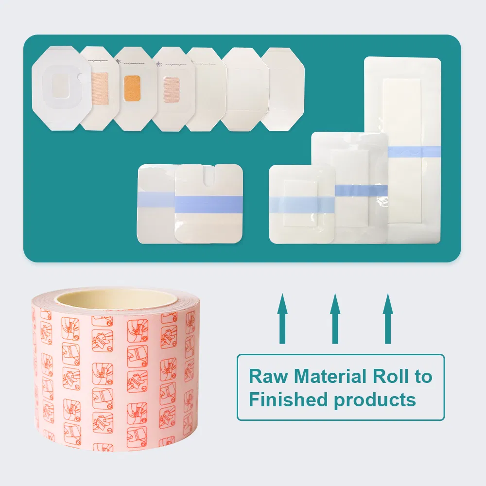 Transparent Film Dressing Jumbo Roll