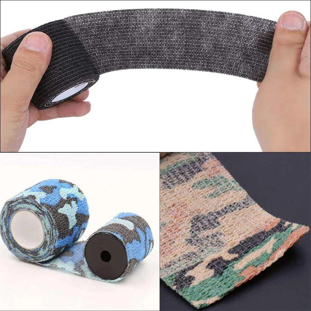 Latex-Free Elastic Self Adhesive Tattoo Grip Cover Wrap Tattoo Grip Tape for Machine Hygiene Pen