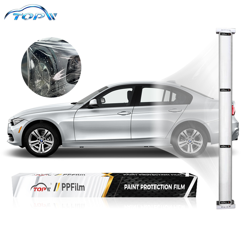 Anti Yellowing Self-Adhesive Transparent Clear Paint Protection Film Ppf 8.5mil Glossy Ppf TPU Car Wrap