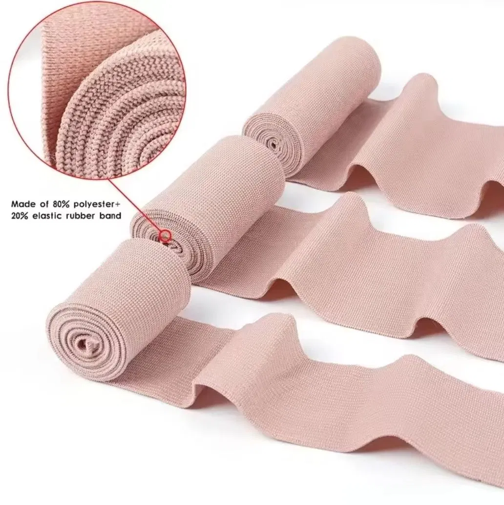Adjustable Reusable Elastic Bandage Wrap for Muscle Injury, Orthopedic Care, Medical Treatment and Sports Rehabilitation