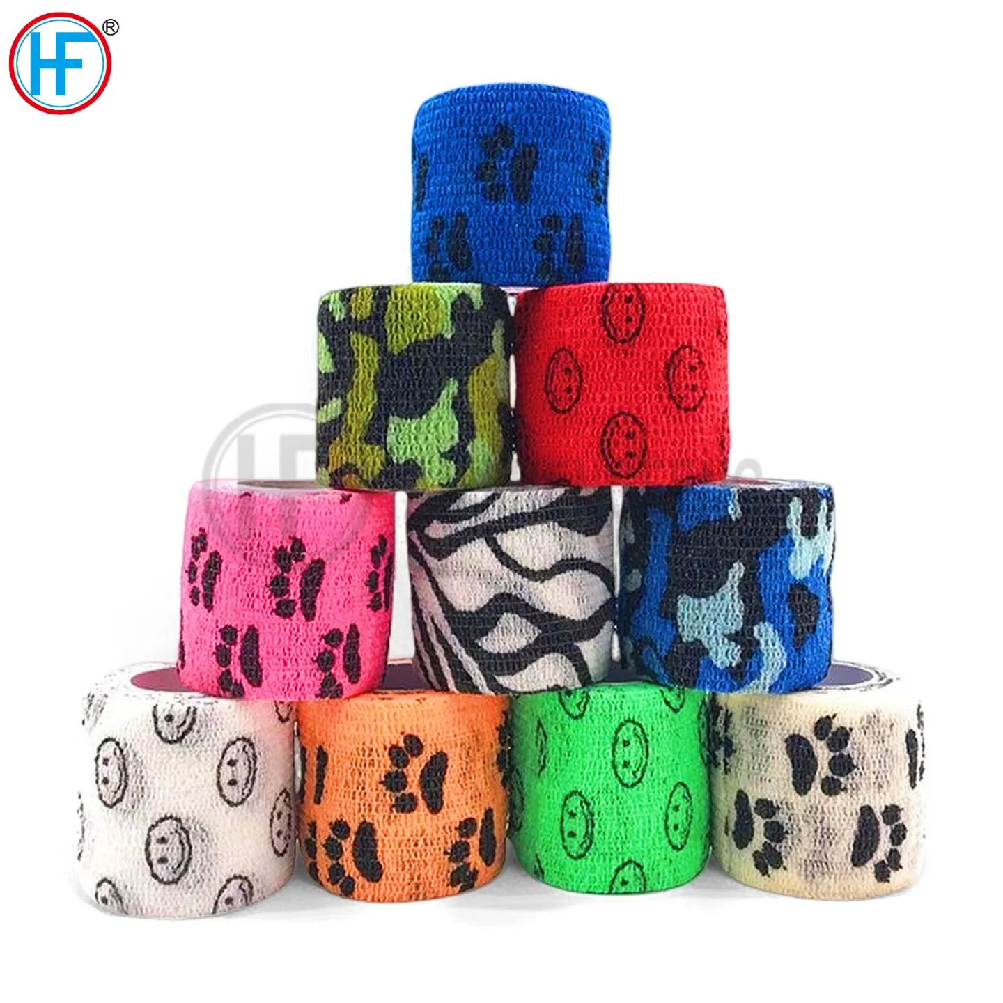 Hf Manufacturer OEM Elastic Cohesive Bandage