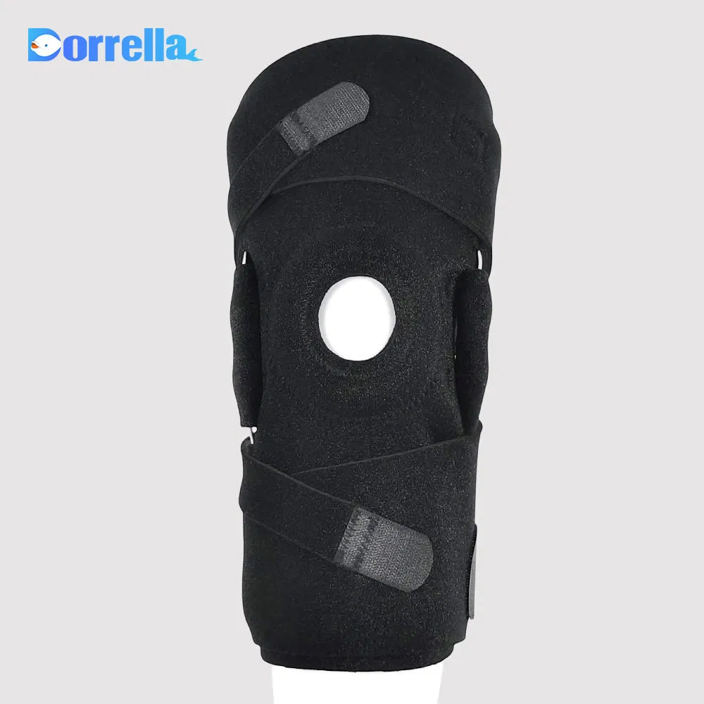 Custom Logo Knee Brace Wraps Compression Breathable Neoprene Running Sports Knee Support Sleeve Belt