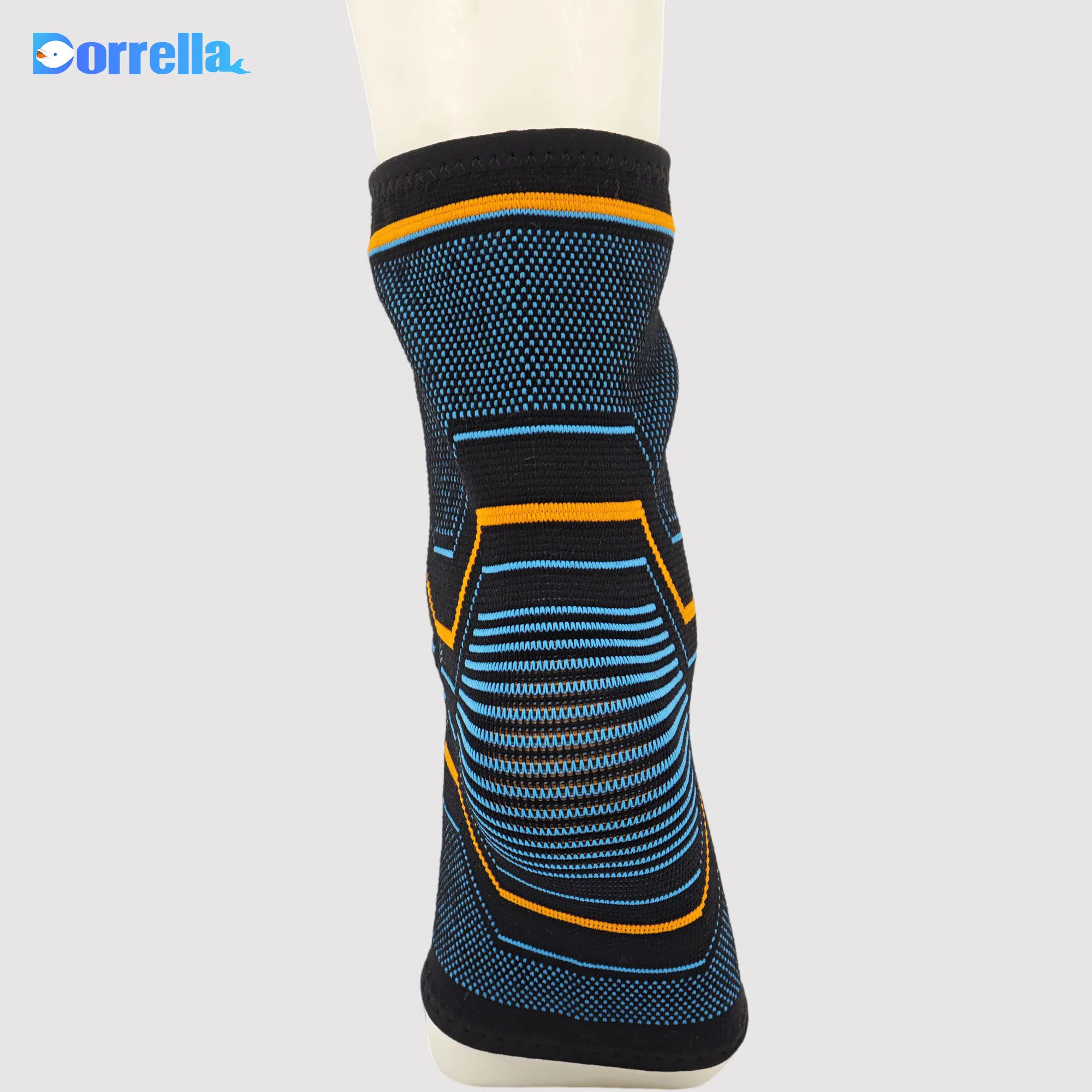 Adjustable Compression Foot Sleeve Sport Safety Protection Nylon Ankle Support Bandage Basketball Running Ankle Support Wrap