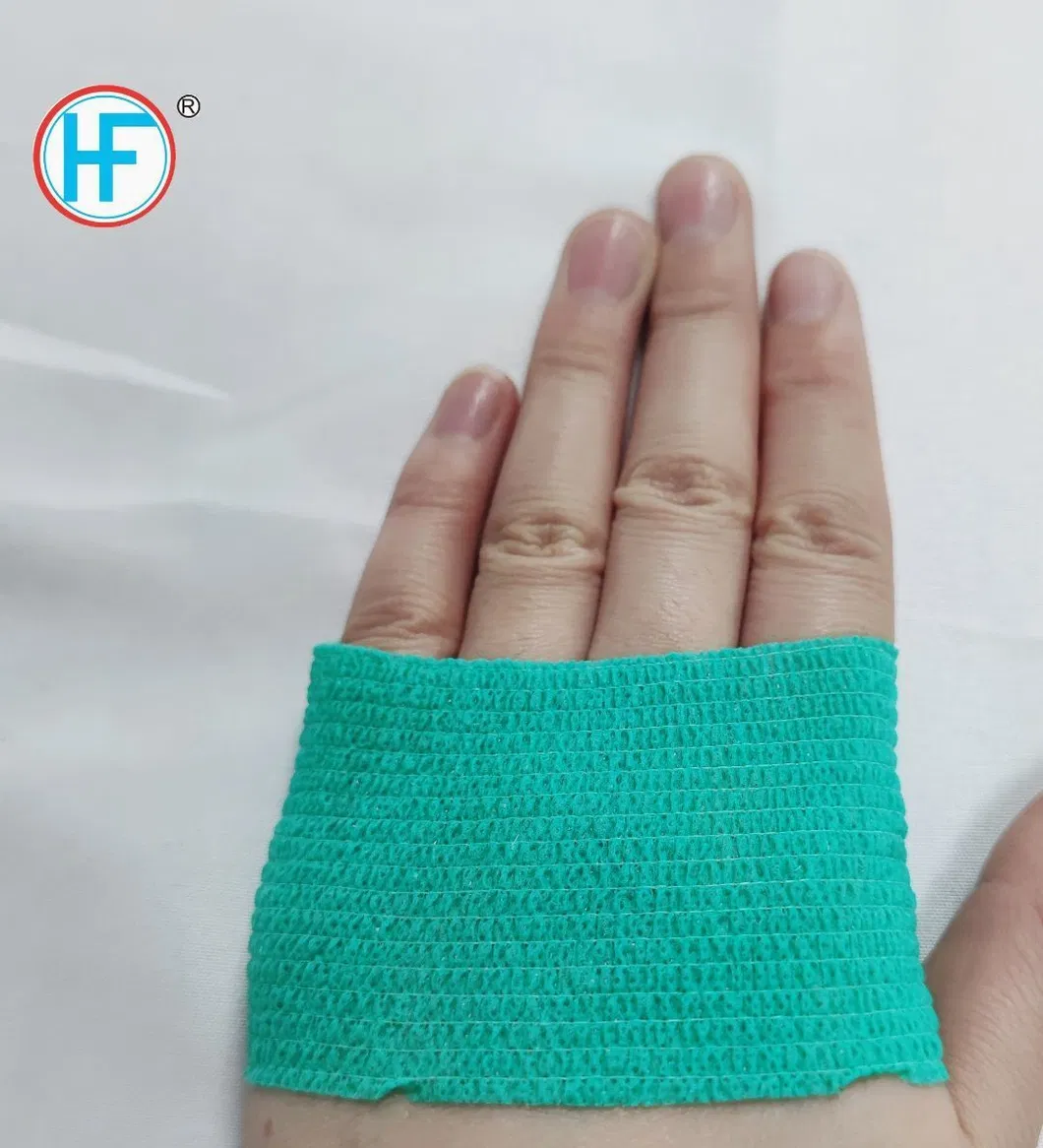 Cohesive Bandage Application