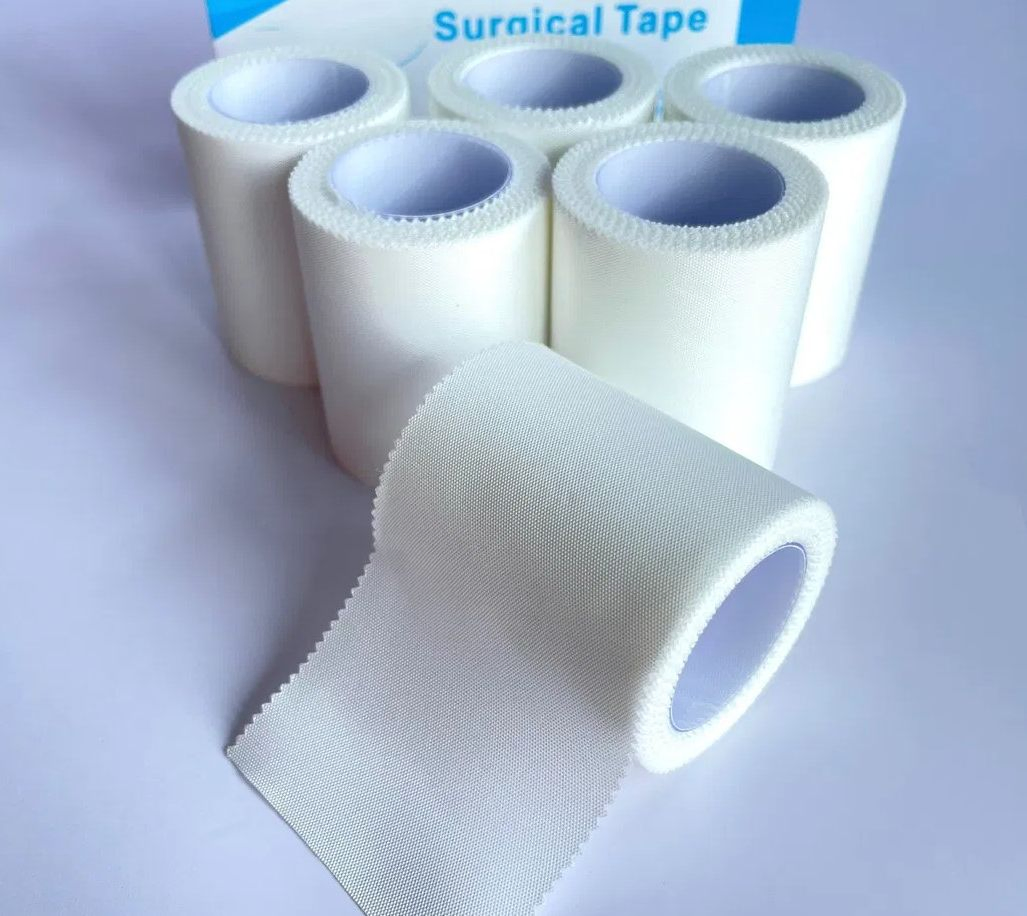TPS High Quality Medical Silk Adhesive Tape Easy Tear Breathable Surgical Plaster for Ankles Wrist Bandage Wrap Sports Gymnastics Supplies