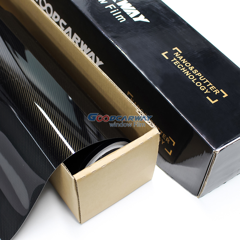 Wholesale Black Carbon Fiber Vinyl Film 3D 5D 7D 9d Self Adhesive Vinyl Roll 3m Vinyl Car Wrap