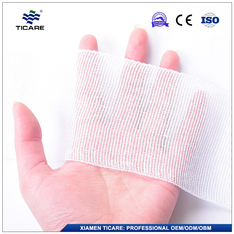 Sports Stretch Wound Care Medical Sterile Gauze Bandage Roll