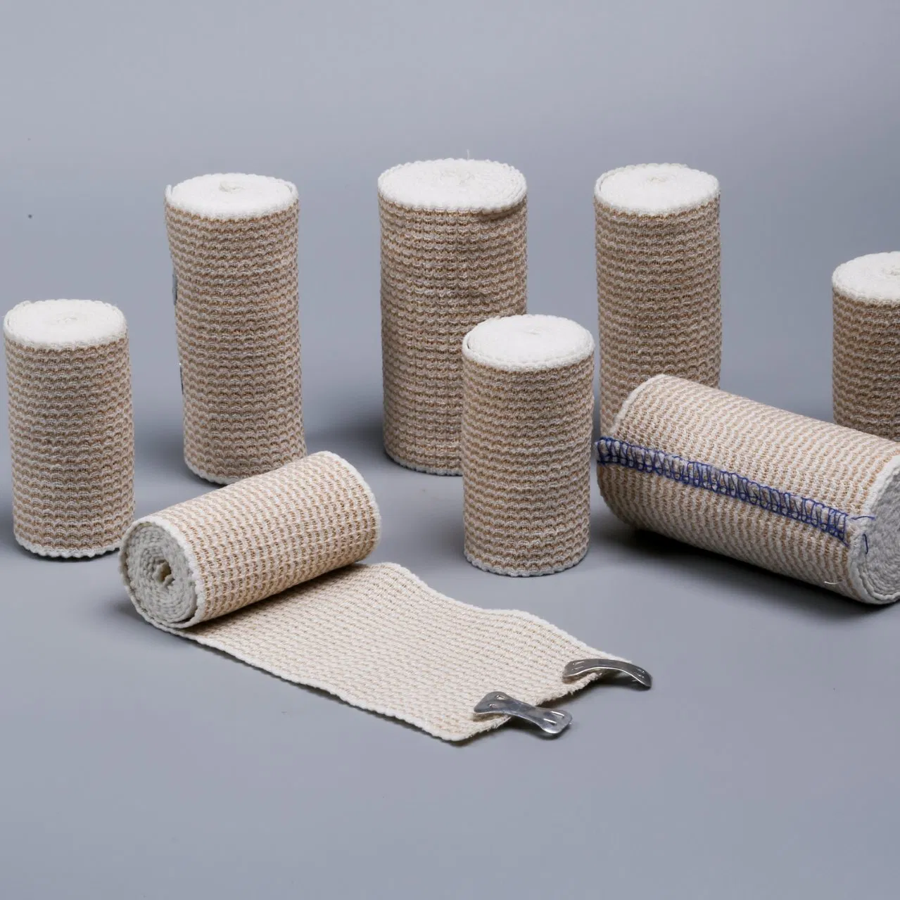High Elastic Compression Bandage Roll for Medical Care Use Rubber