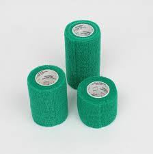 Non-Woven Elastic Self Adhesive Bandage Vet Wrap Latex Free for Horse Racing Protection Skin Color Athletic Cohesive Bandage