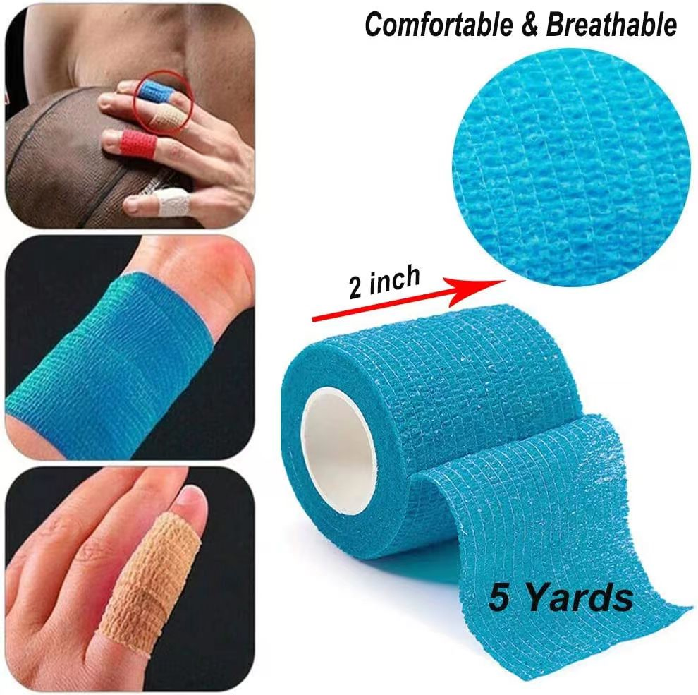 Vet Wrap Athletic for Horses, Dogs, Medical Tape Self Adhesive Bandage Wrap