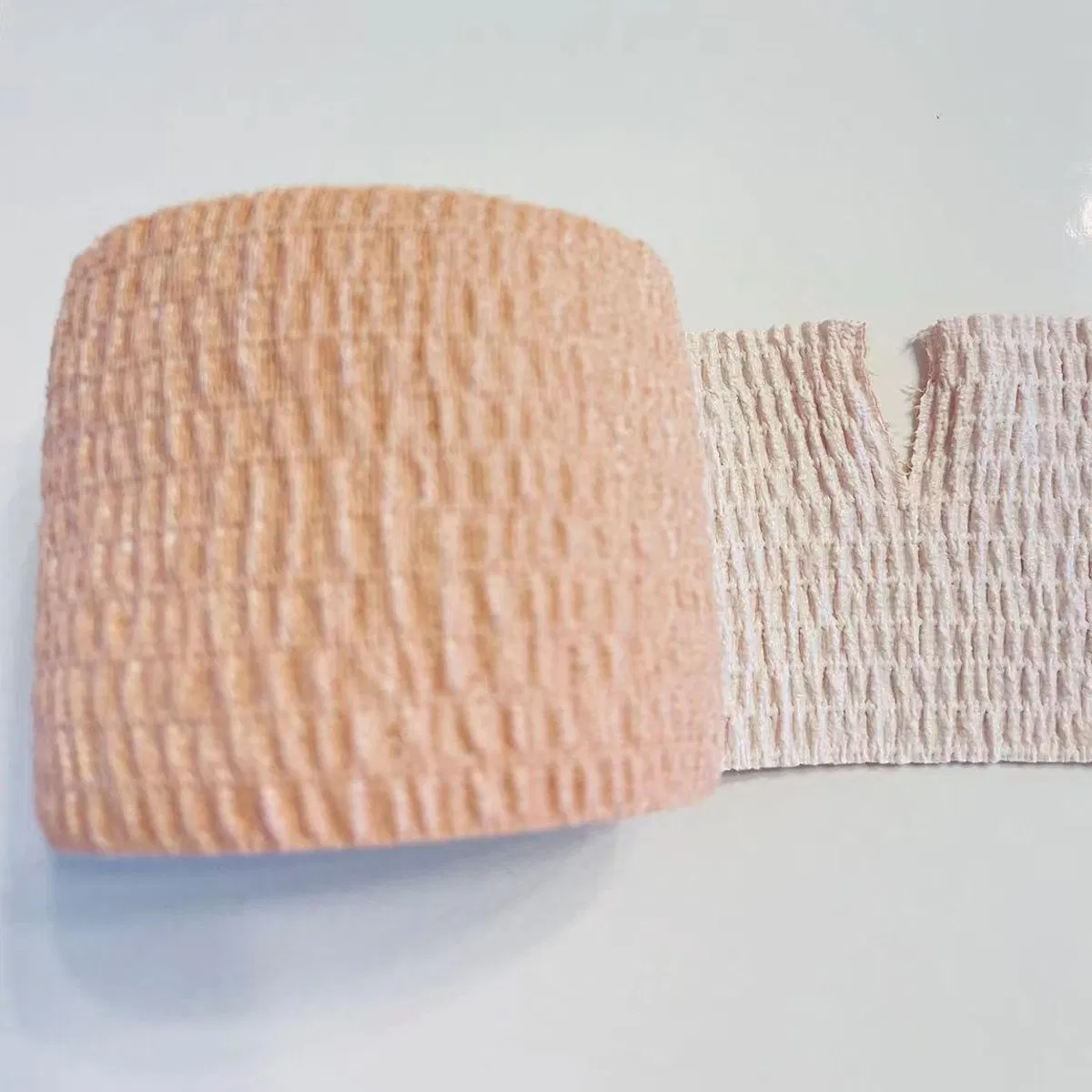 Tearable Cotton Light Elastic Adhesive Bandage Stretch Tape Stretch Adhesive Bandage Elastic Adhesive Wrap Hand Tear Elastic Bandage with CE ISO FDA