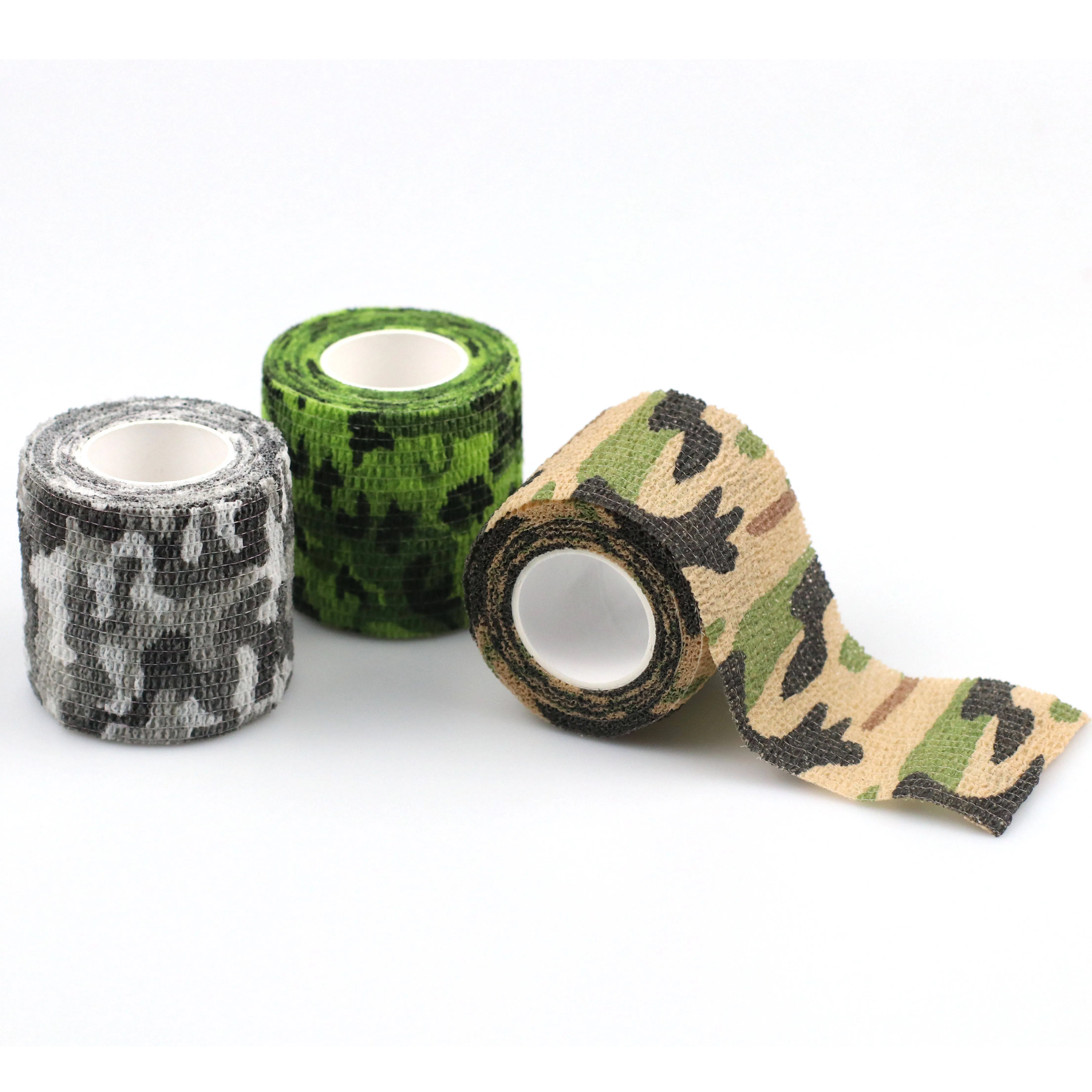 High Quality Cohesive Bandage Self Adhesive Sport Wrap Tape Breathable Athletic Tape for Human Animals Ankle Sprains Swelling