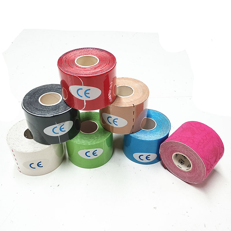 Waterproof Sports Safety Therapy Muscle Physiotherapy Orthopedics Support Athletic Elastic Breathable Cotton Kinesiology Tape