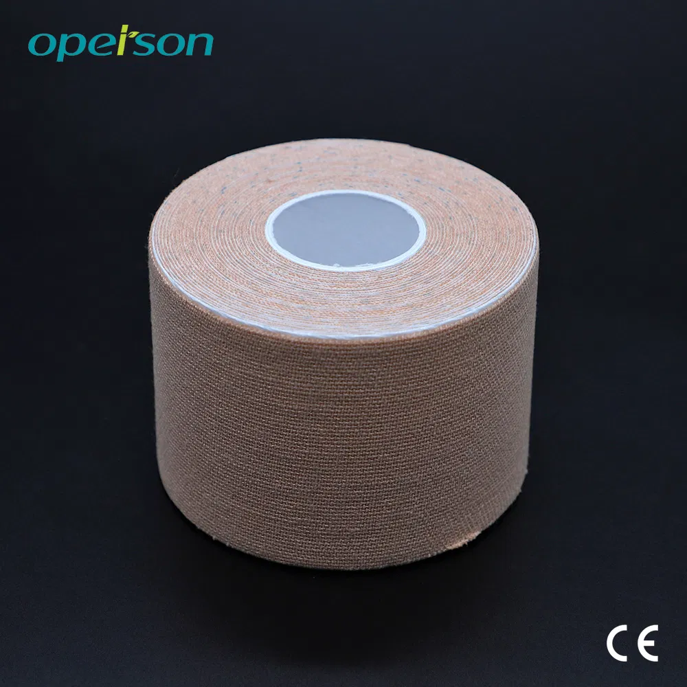 Waterproof Breathable Factory Wholesale Self-Adhesive Sports Injury Prevention Kinesiology Athletic Sports Tape