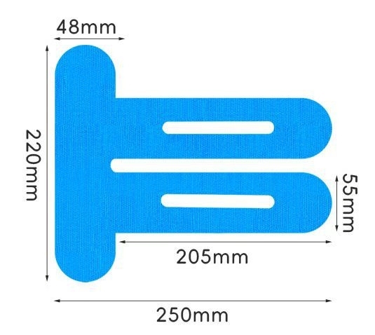 Pre Cut Knee Kinesiology Tape Support Patch