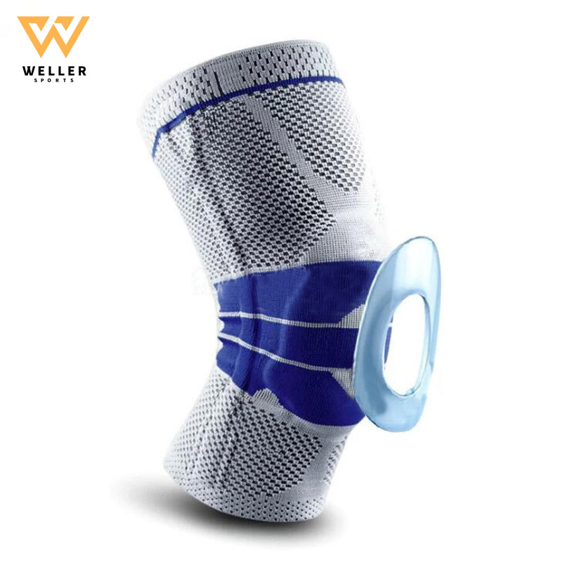 Stabilizing Knee Brace with Silicone No Slip Technology Knee Sleeve Support Pain Recovery
