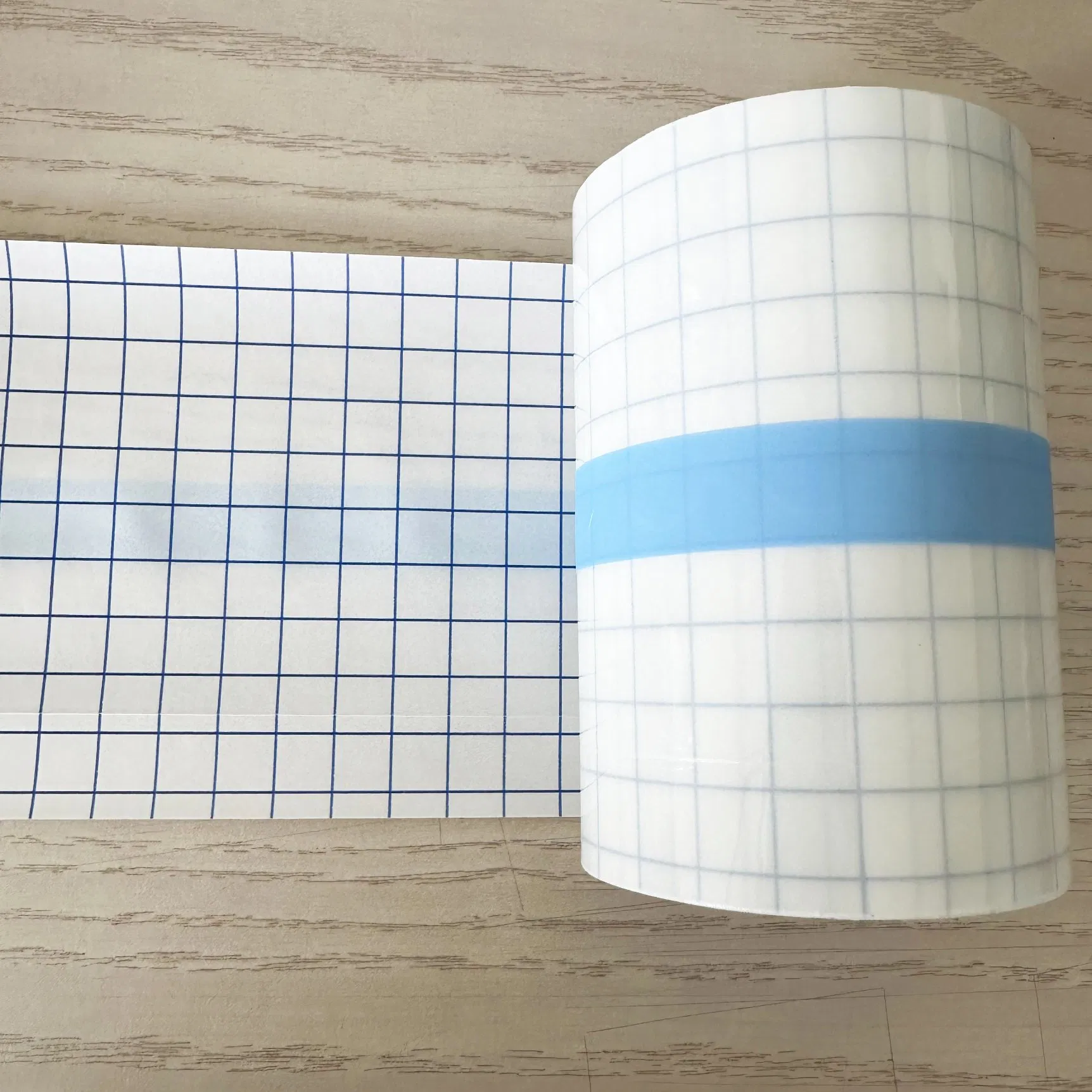 Medical Disposable PU Waterproof Fixing Transparent Tape Fixation Dressing Roll