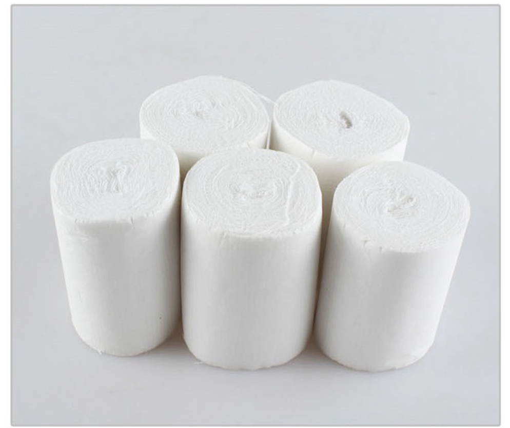 Compression Gauze Bandage Roll with Woven Sides