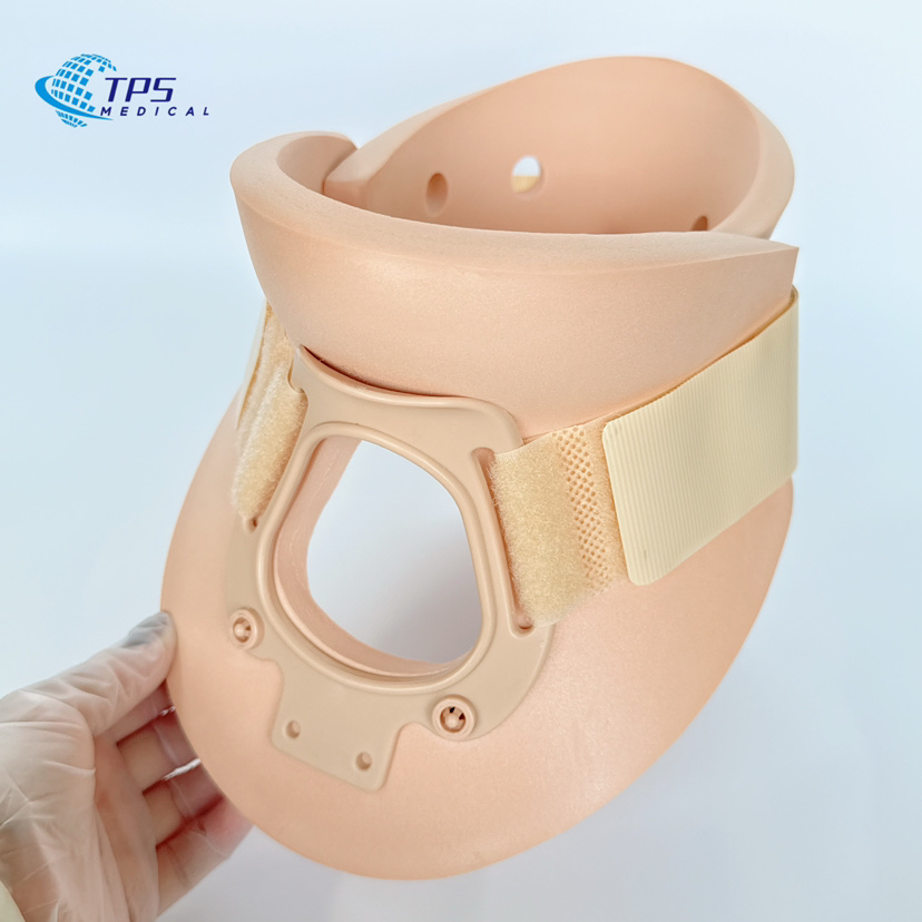 TPS Advanced Orthopedic Adjustable Neck Brace Support Cervical Collar Medical Cervical Vertebra Tractor Neck Collar