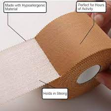 Cotton Hypoallergenic Rigid Zinc Oxide Boxing Tape Athletic Sports Tape