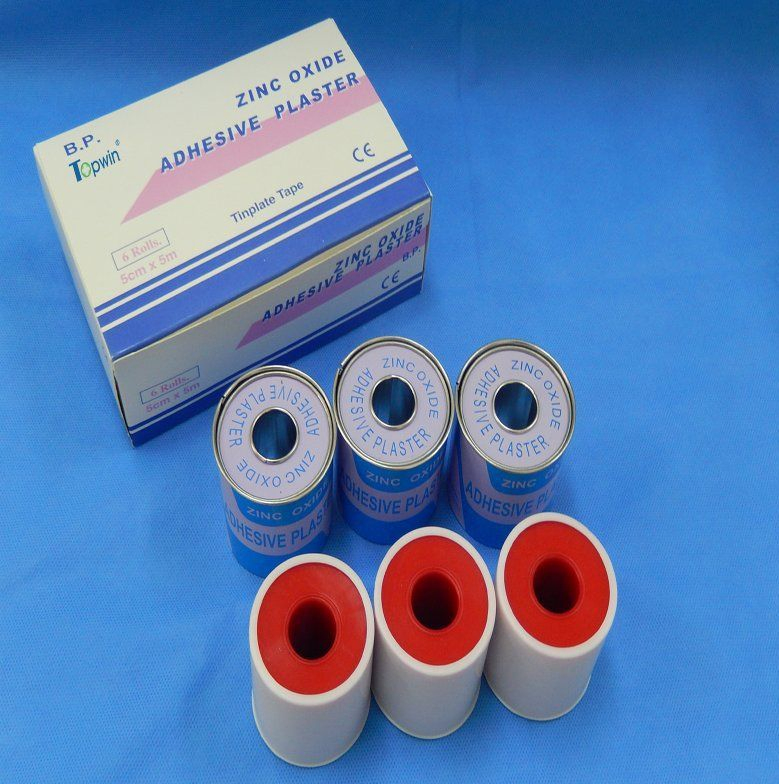 Zinc Oxide Adhesive Tape Wound Dressing Zinc Oxide Adhesive Plaster Rigid Cotton Sport Tape