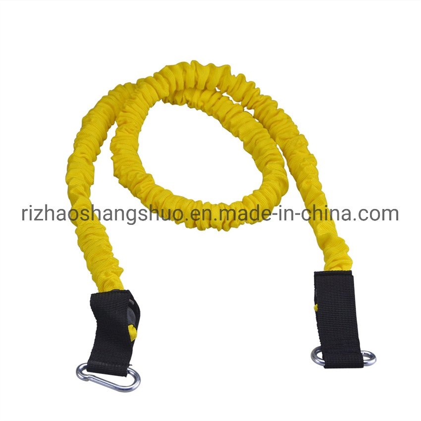 with Safety Nylon Fabric Covered with Foam Handles and Nylon Sleeve for Yoga Pilates Leg Workout 11PCS Resistance Tube Set Resistance Band