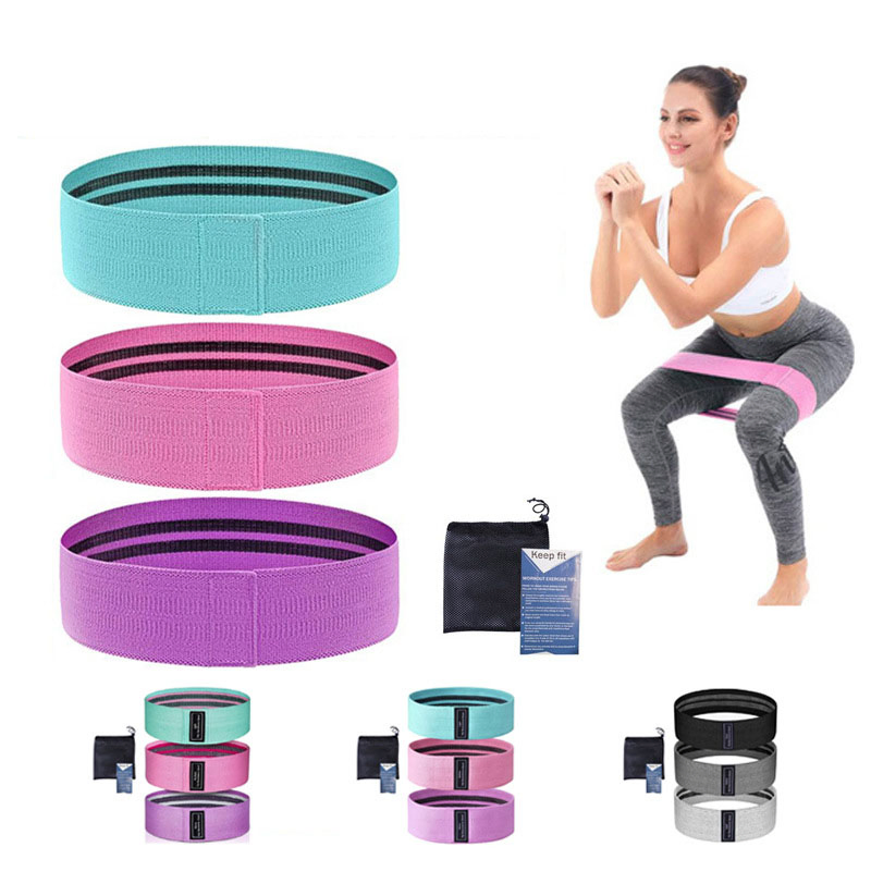 Foam Barbell Shoulder Pad Sports Fitness Hip Assist Belt Resistance Band Set