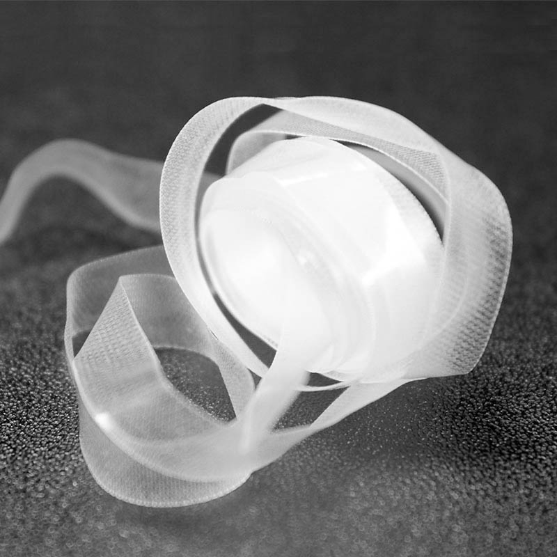 Factory Wholesale Clear Elastic Mobilon TPU Tape Hanger Loops for Garments Shoulder Neckline