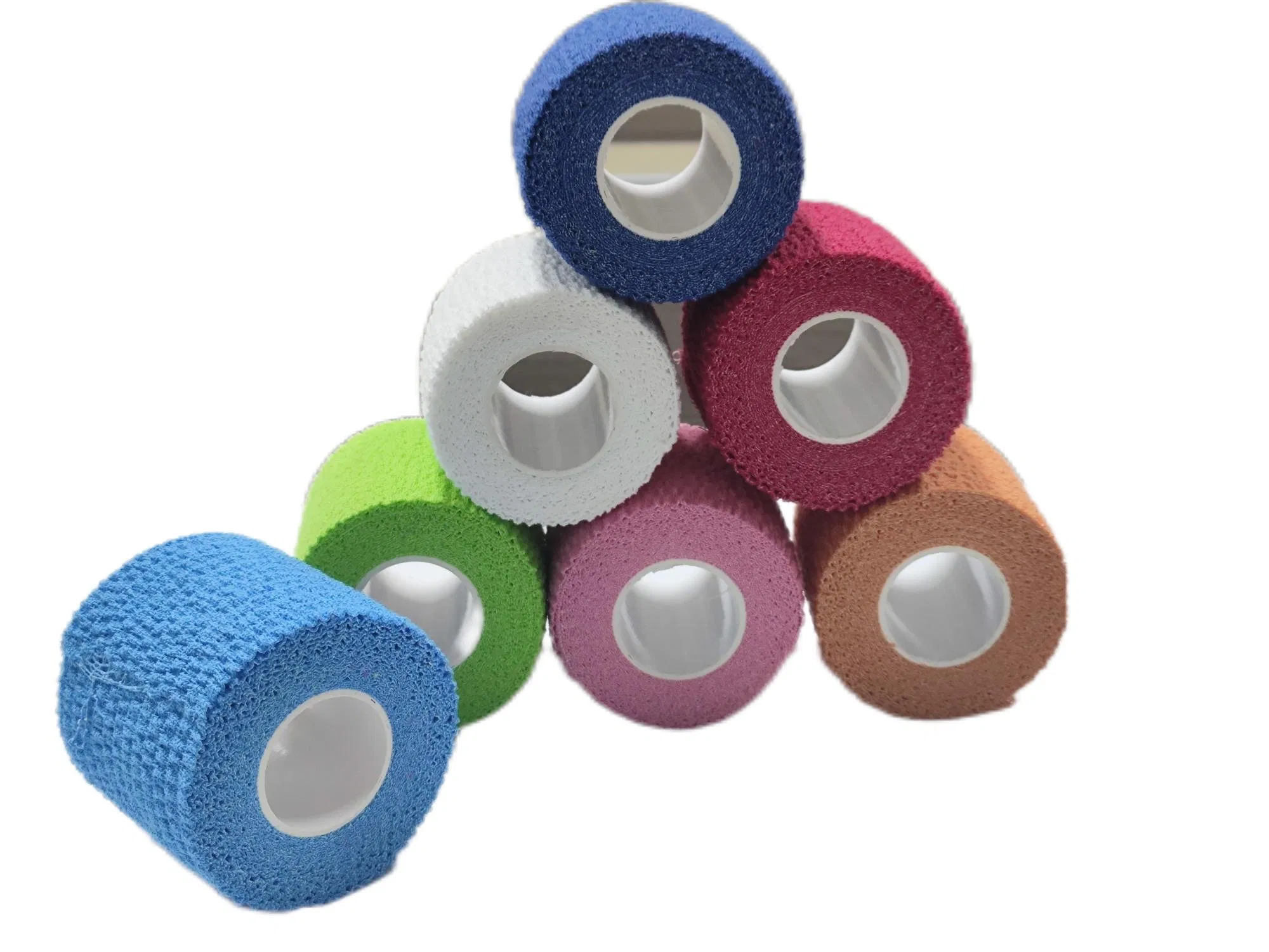 Tearable Cotton Light Elastic Adhesive Bandage Stretch Tape Stretch Adhesive Bandage Elastic Adhesive Wrap Hand Tear Elastic Bandage