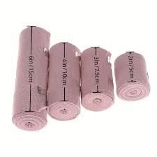 Skin Color High Elastic Bandage Breathable Premium High Elastic Compression Bandage Rubber Elastic Bandage Roll