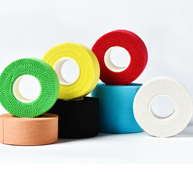 Colored Cotton Breathable Cotton Strapping Rigid Athletic Tape Sports Tape Compression Wrap Taping 3.8cmx9.14m/1.5"X10yards