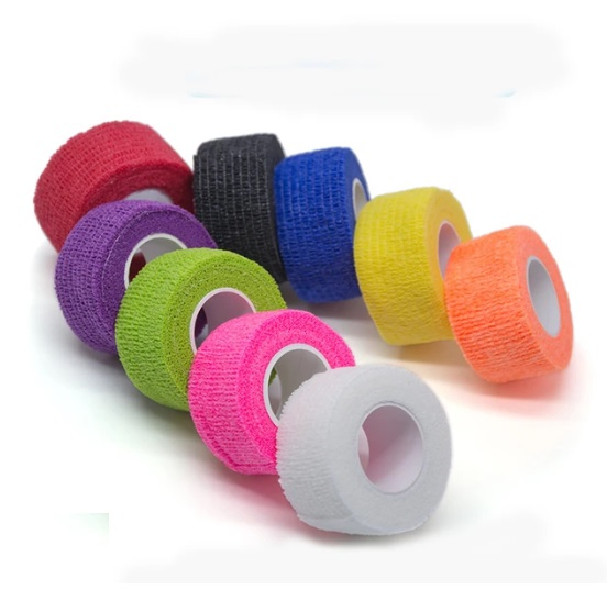 Latex-Free Invisible Elastic Wrap for Pain Relief