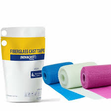 Medical Consumable Water Activated Orthopedic Fiberglass Casting Tape for Medical Orthopedic Support