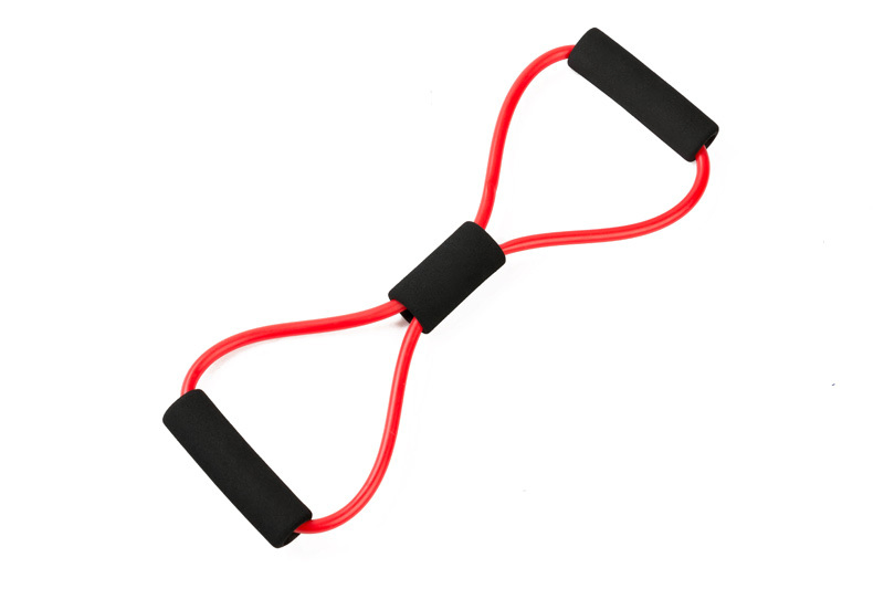 Dfapso Private Label Pull Rope Resistance Bands Tubes with Foam Handles